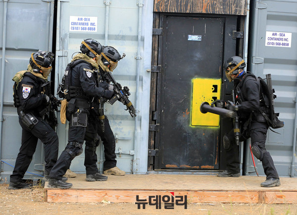 ▲ 2015년 어번쉴드 재난/대테러 훈련  ⓒKevin Mah