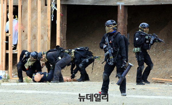▲ 2015년 어번쉴드 재난/대테러 훈련  ⓒKevin Mah