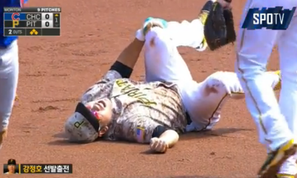 ▲ 강정호 ⓒSPOTV캡쳐