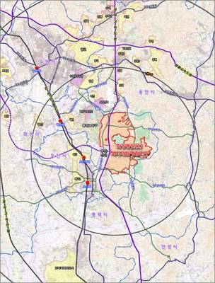 ▲ 화성동탄2 위치도.ⓒ국토부