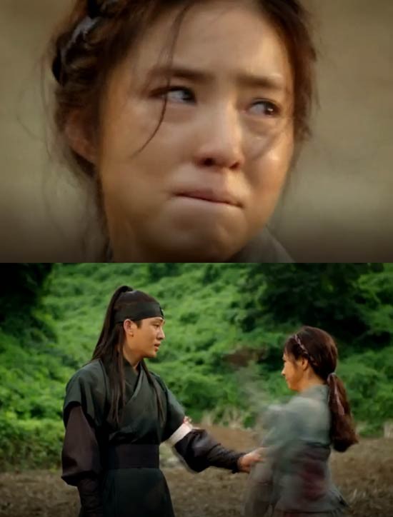 ▲ 신세경 유아인 ⓒ육룡이나르샤 예고편