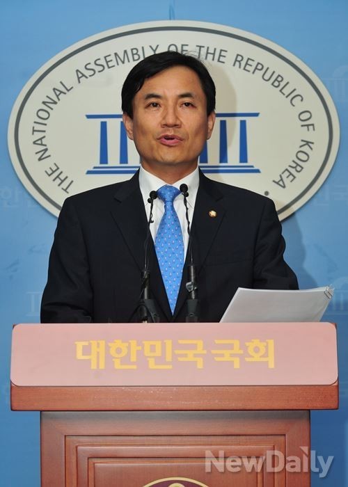 ▲ 새누리당 김진태 의원.ⓒ뉴데일리