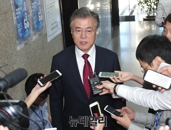 ▲ 문재인 새정치민주연합 대표.ⓒ뉴데일리 이종현 기자