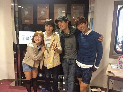 ▲ 박나래 임시완 붐 황광희 ⓒ박나래 트위터