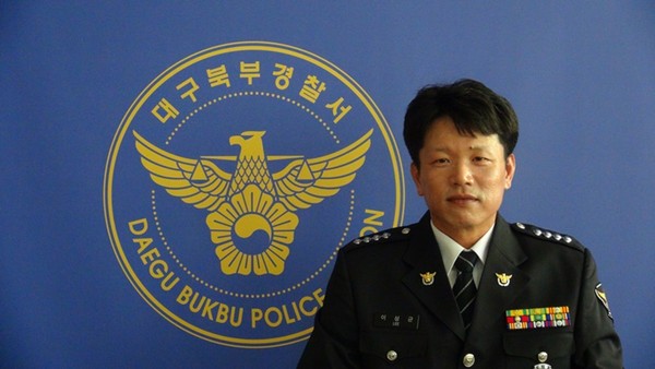 ▲ 대구북부경찰서 방범순찰대 경사 이성균ⓒ뉴데일리