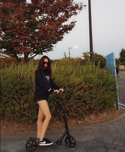 ▲ 나인뮤지스 경리 ⓒ 경리인스타그램