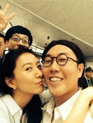 ▲ 김희애 김영철 유재석 ⓒ김영철 SNS