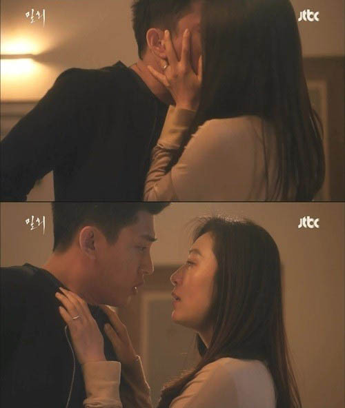 ▲ 유아인 김희애 ⓒ밀회 방송화면