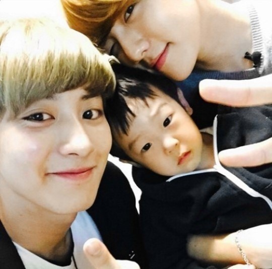 ▲ 찬열 이서준 백현ⓒ찬열 인스타그램