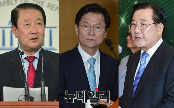 ▲ 무소속 박주선 의원, 무소속 천정배 의원, 박준영 전 전남도지사 (왼쪽부터). ⓒ뉴데일리 DB