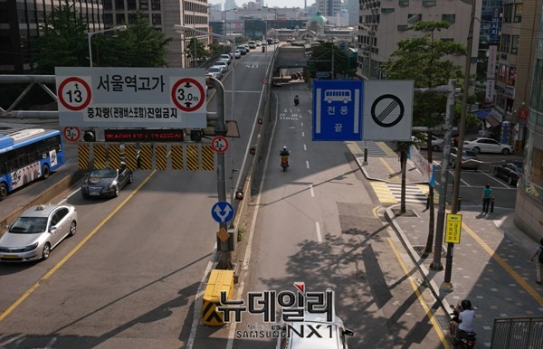 ▲ 서울역 고가 모습. ⓒ뉴데일리 정상윤 기자