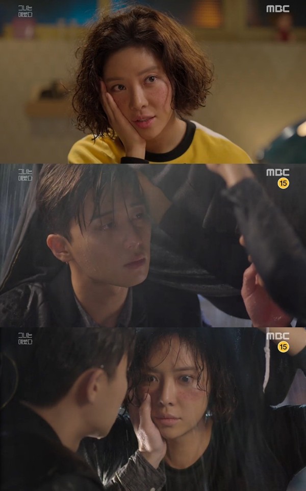 ▲ 황정음 박서준 ⓒ그녀는예뻤다 방송캡쳐