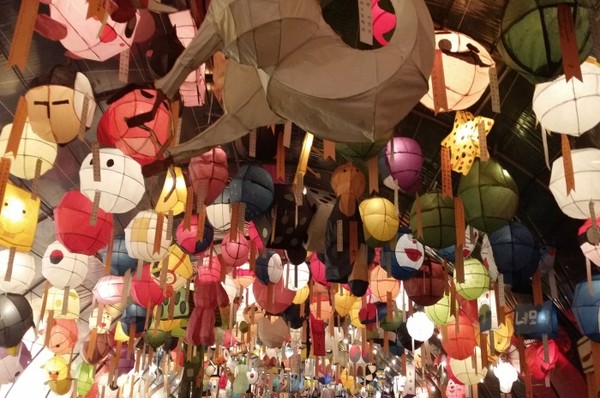 ▲ 진주 유등축제 ⓒ한국관광공사