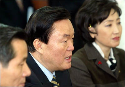 ▲ 김경재 청와대 홍보특보. ⓒ조선일보 DB