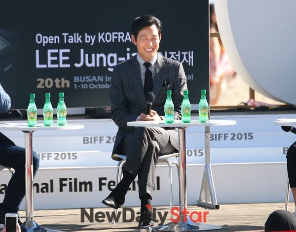 ▲ 부산국제영화제 오픈토크 이정재ⓒ뉴데일리 스타