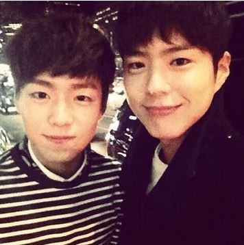 ▲ 이현우 박보검ⓒ이현우 트위터