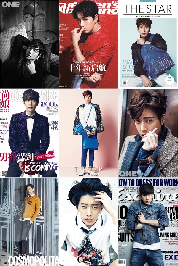 ▲ ⓒONE, 맨즈우노, 더스타, 코스모브라이드, 코스모폴리탄, 쎄씨, 에스콰이어 제공
