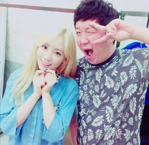 ▲ 태연,정형돈ⓒ태연 인스타그램