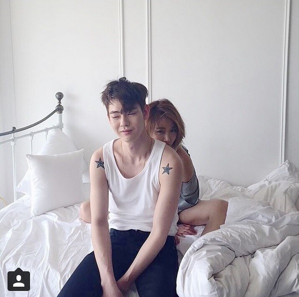 ▲ 고준희,한예준ⓒ고준희 인스타그램