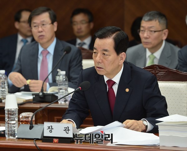 ▲ 한민구 국방부 장관. ⓒ뉴데일리 정상윤 기자