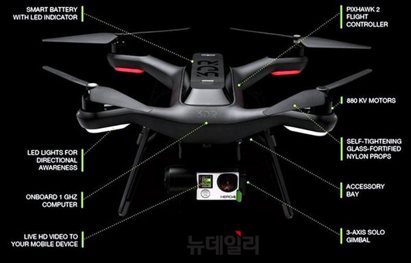 ▲ 세파스 본사에서 교육중인, 3DR 기술팀 미캐닉 Rogelio Nunez ⓒ뉴데일리