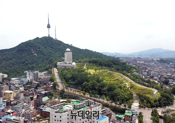 ▲ 남산 전경. ⓒ뉴데일리 윤진우 기자