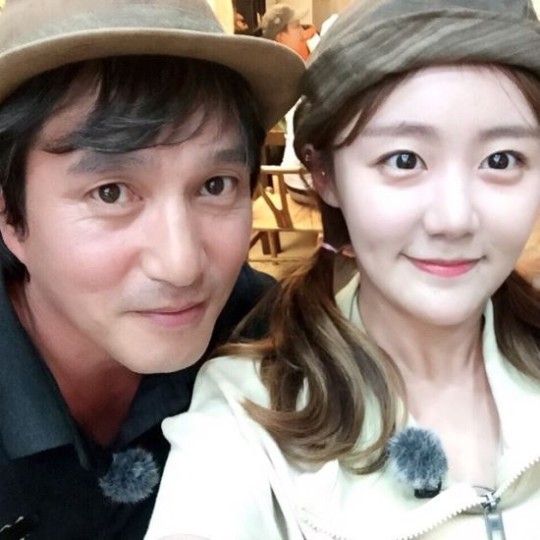 ▲ 조재현 이예림 ⓒ이예림 인스타그램