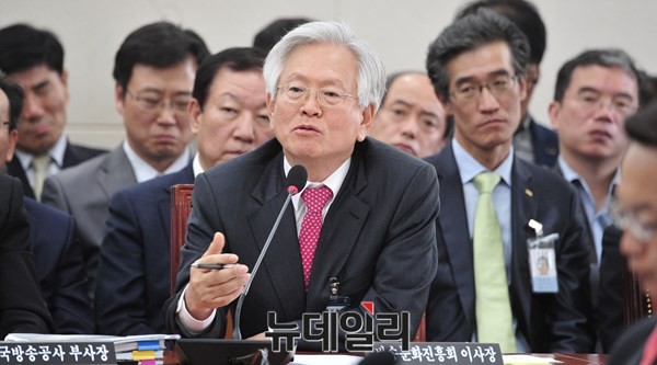 ▲ 고영주 방송문화진흥회 이사장. ⓒ뉴데일리 이종현 기자