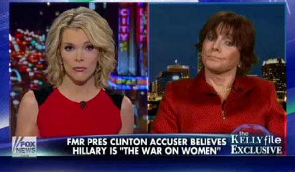 ▲ 지난 13일(현지시간) 미국에서는 '여성들과 클린턴의 전쟁'이라는 책이 나오자 큰 화제가 되고 있다. 사진은 과거 빌 클린턴 대통령 시절 백악관에서 자원봉사를 했던 캐서린 윌리와 폭스 뉴스의 관련 인터뷰 모습이다. ⓒ美폭스뉴스 영상 캡쳐