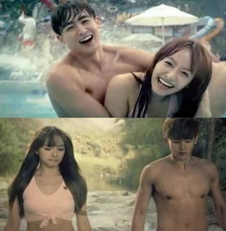 ▲ 닉쿤 빅토리아 ⓒ캐리비안 베이 CF 캡쳐