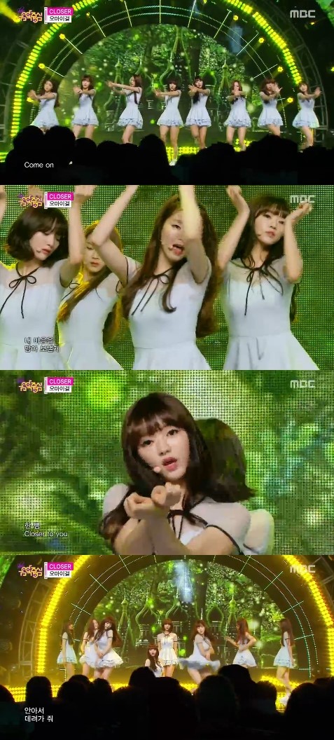 ▲ 오마이걸 ⓒMBC '쇼! 음악중심'