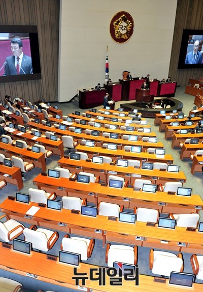 ▲ 2016년 국회 예산안 예비심사가 오는 19일부터 26일까지 진행된다. 그러나 여야가 곳곳에서 쟁점에 이견을 보이고 있어 조속한 처리가 어려울 수 있다는 우려가 나오고 있다. ⓒ뉴데일리 이종현 기자