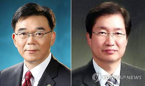 ▲ 강호인 국토부 장관 내정자(왼쪽), 김영석 해수부 장관 내정자.ⓒ연합뉴스