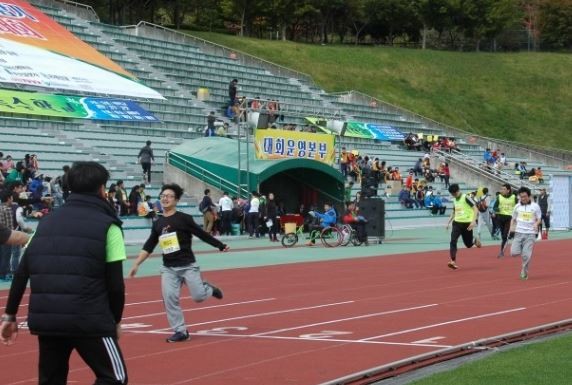 ▲ 지난해 열린 부산광역시교육감기 장애학생체육대회 모습 ⓒ뉴데일리