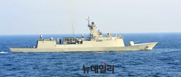 ▲ FFG 인천급 전북함 ⓒ뉴데일리 오세진 사진기자