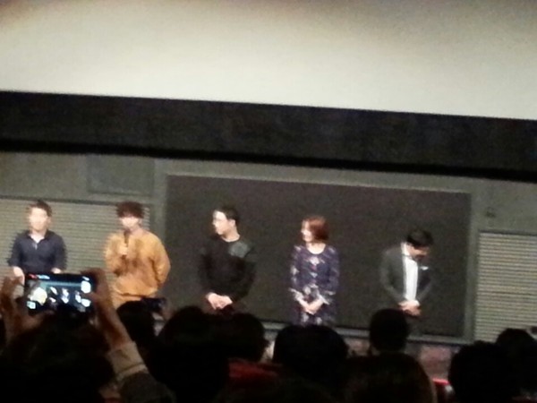 ▲ '더폰' 무대인사 현장ⓒ외부제공