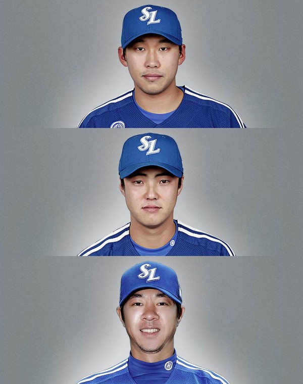 ▲ 윤성환,안지만,임창용ⓒ삼성 라이온즈 홈페이지