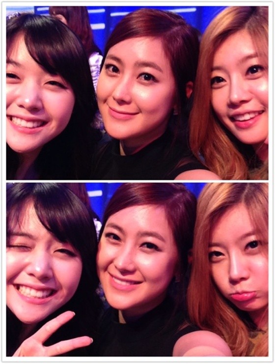 ▲ 민아 솔비 소진 ⓒ솔비 트위터