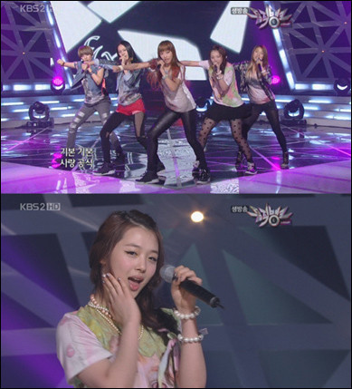 ▲ 설리 ⓒKBS2 '뮤직뱅크'