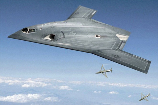 ▲ 美공군이 제시한 요구조건에 노스롭 그루먼이 내놓은 B-3 초음속 스텔스 폭격기의 개념모델. ⓒ노스롭 그루먼 홍보자료