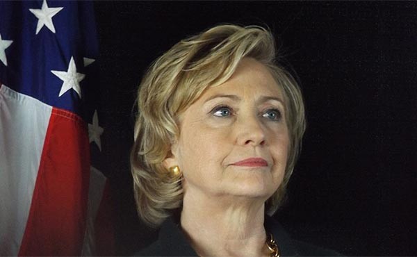 ▲ 美민주당 대선 후보로는 일찌감치 힐러리 클린턴 前국무장관으로 정해진 것으로 보인다. ⓒ네이션오브체인지 닷오알지 캡쳐