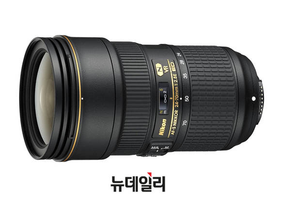 ▲ AF-S NIKKOR 24-70mm f/2.8E ED VR 렌즈. ⓒ니콘이미징코리아