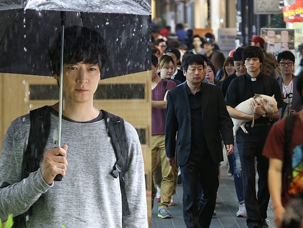 ▲ 강동원 김윤석 ⓒ검은사제들