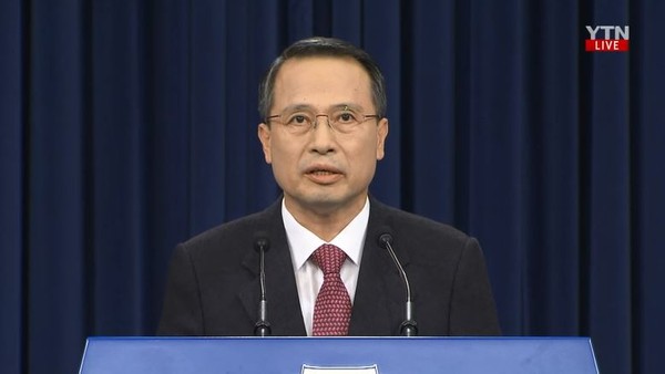 ▲ 김규현 청와대 외교안보수석. ⓒYTN 방송화면