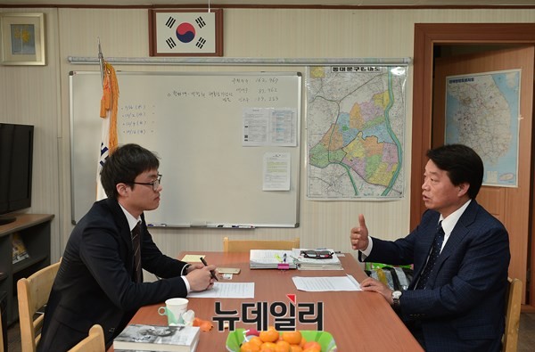 ▲ 새누리당 허용범 동대문 갑 당협위원장. ⓒ뉴데일리 정상윤 기자