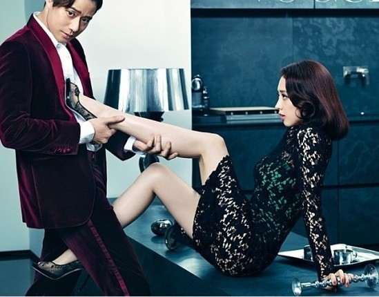 ▲ 천정명,김민정ⓒ인터넷커뮤니티