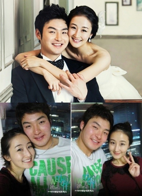 ▲ 박병호 이지윤 ⓒ온라인 커뮤니티