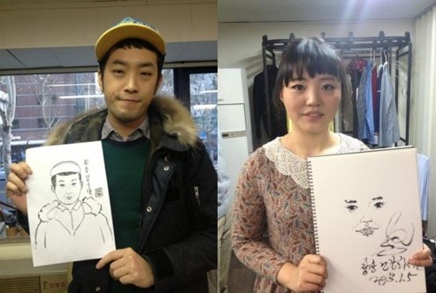 ▲ 이말년 정다정 ⓒ정다정 페이스북