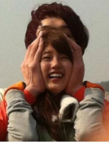 ▲ 최홍만 수지 ⓒ온라인 커뮤니티