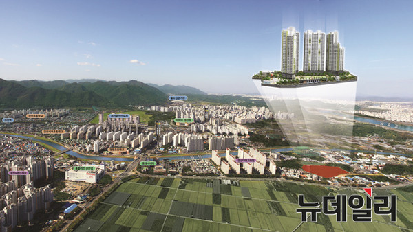 ▲ 광역도-경산대평ⓒ뉴데일리